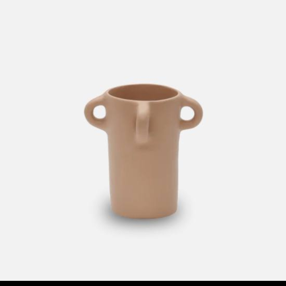 Tina Frey Loopy Vase Small in Nude
